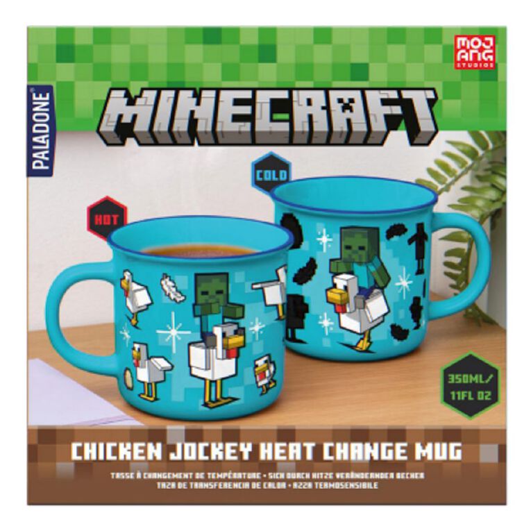 Paladone Minecraft Chicken Jockey Heat Change Mug, , hi-res