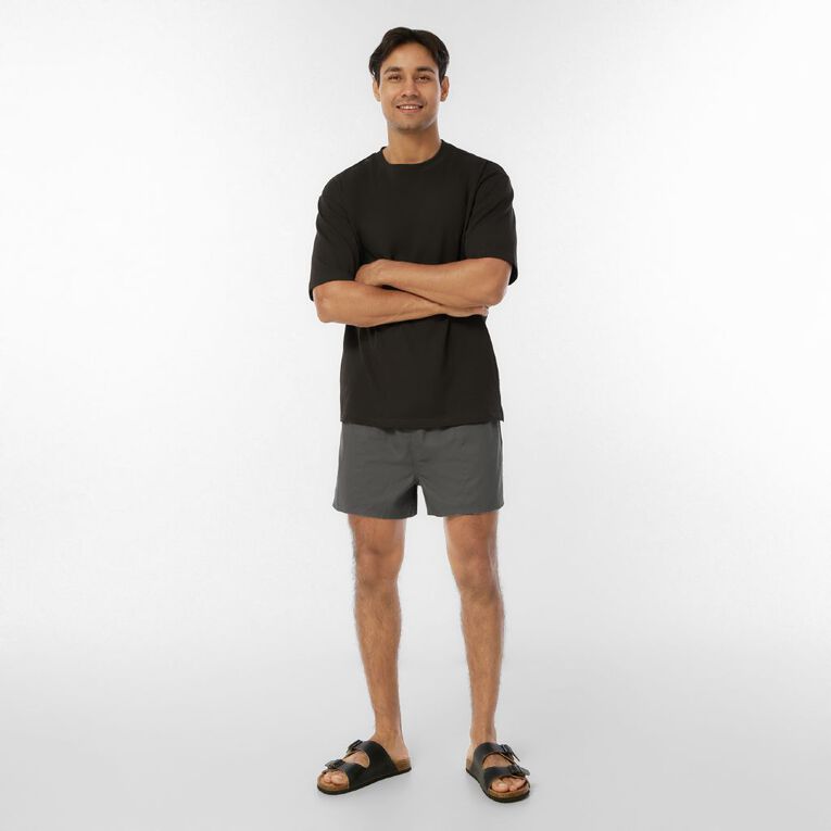 H&H Men's Rugger Shorts, Grey Dark, hi-res