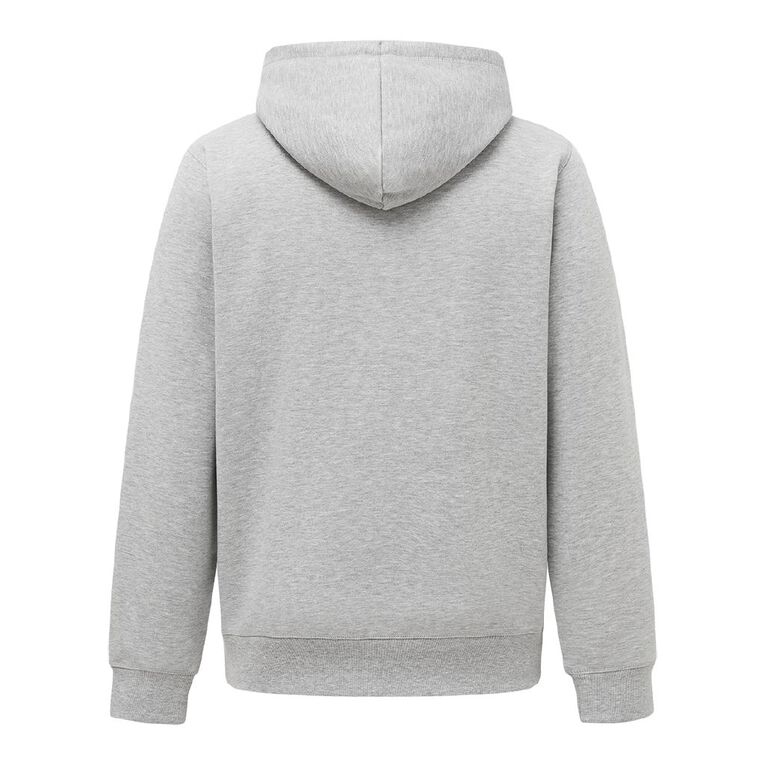 Active Intent Supporter Fleece Hoody, Grey Marle, hi-res