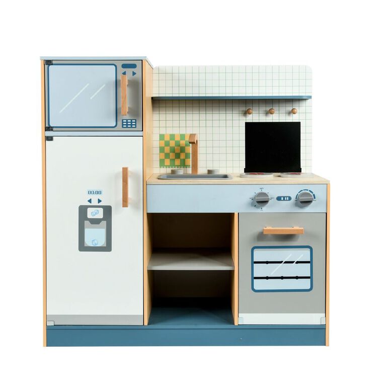 Play Studio Wooden Kitchen With Fridge, , hi-res