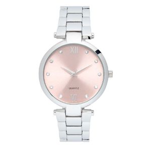 H&H Women's Analogue Watch Silver Bracelet