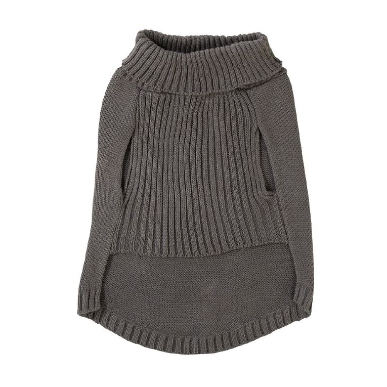 Petzone Knit Pet Jersey Grey Large, , hi-res