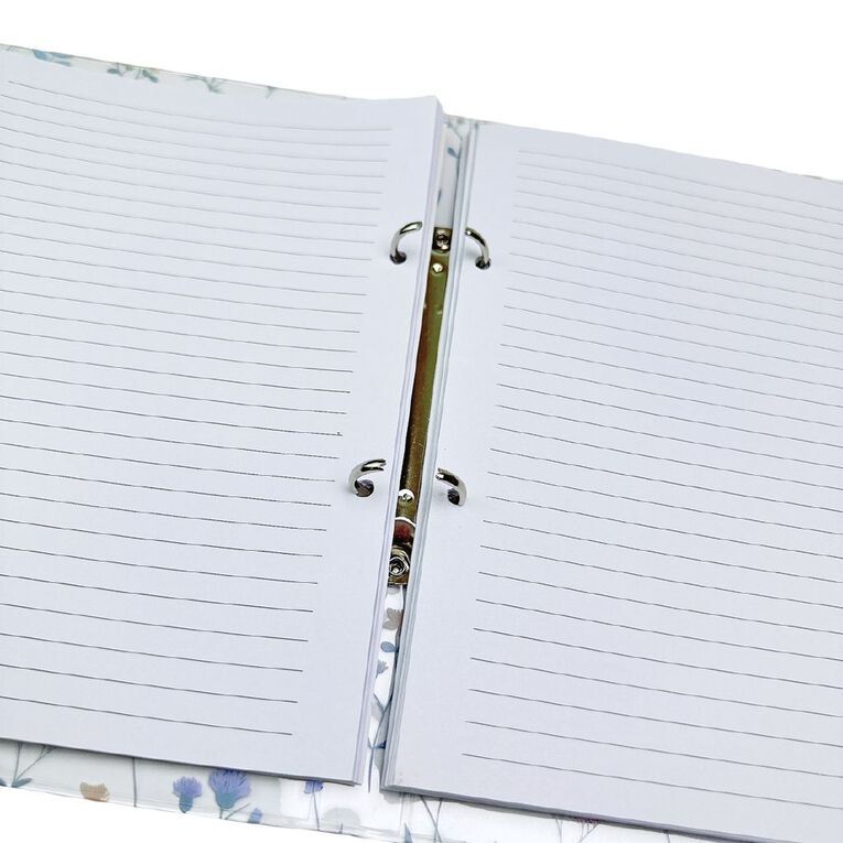 Uniti Stationery Country Calling A5 Pvc Notebook Flower, , hi-res
