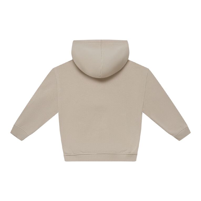 Young Original Core Print Pocket Hoodie, Brown Light, hi-res