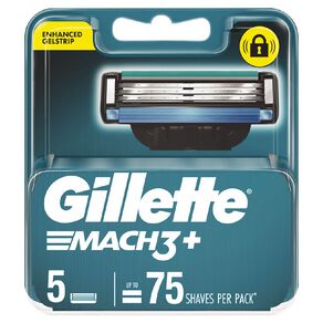 Gillette Mach3 Blades 5 Pack