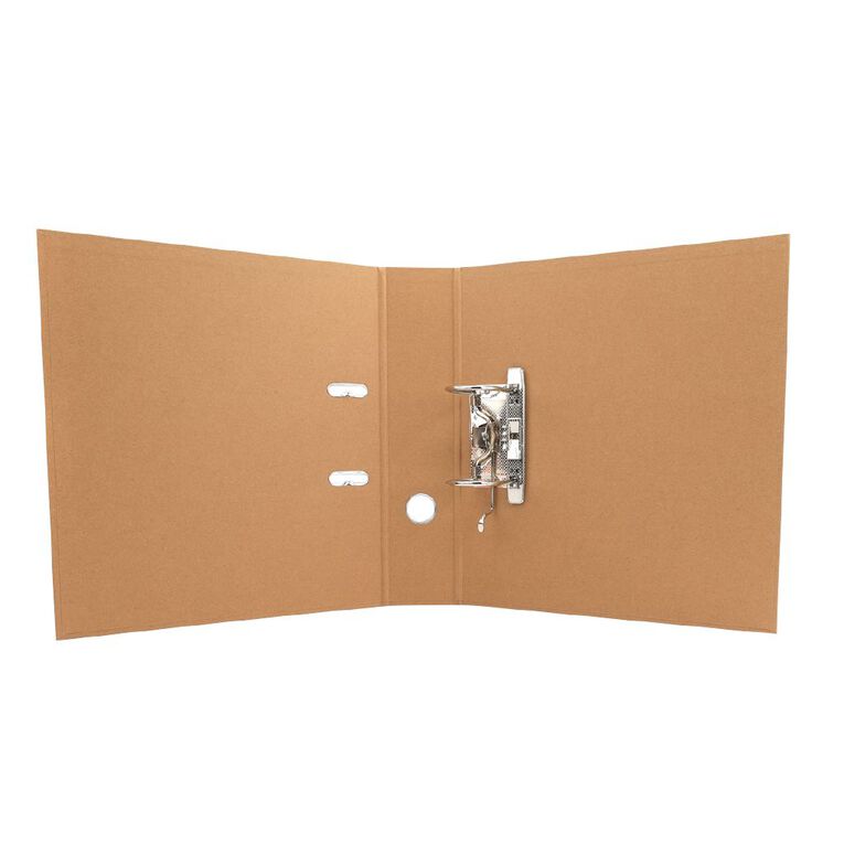 WS Lever Arch File A4 Kraft, , hi-res