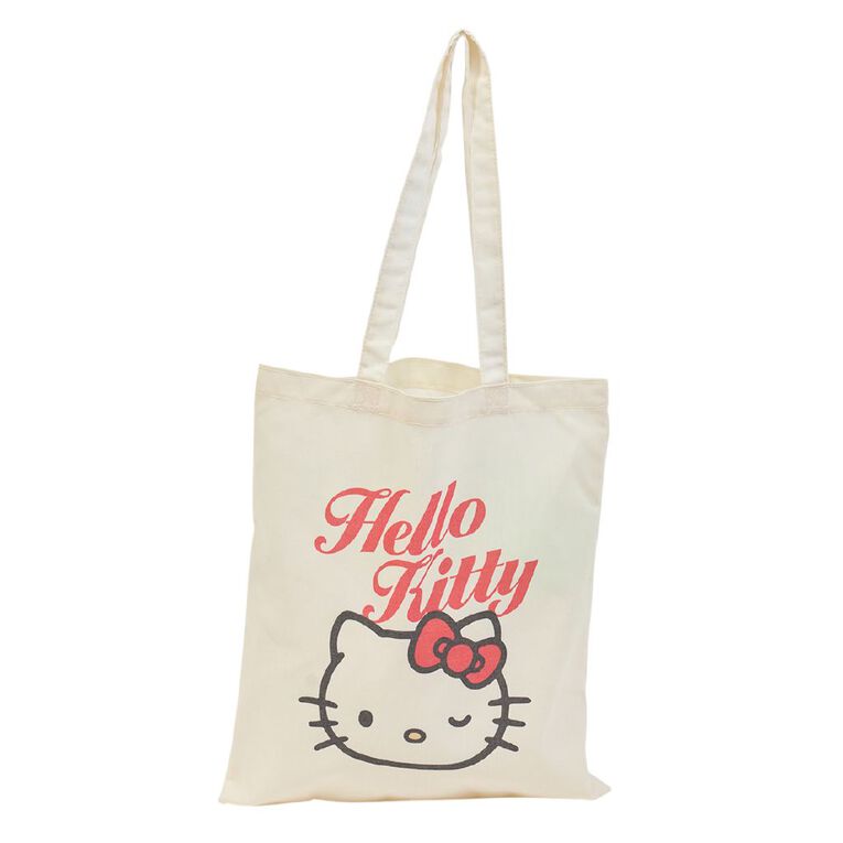Hello Kitty Tote Bag, White, hi-res