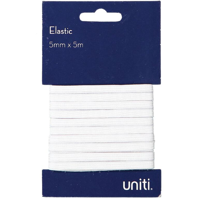 Uniti Elastic 5mm x 5m White, , hi-res