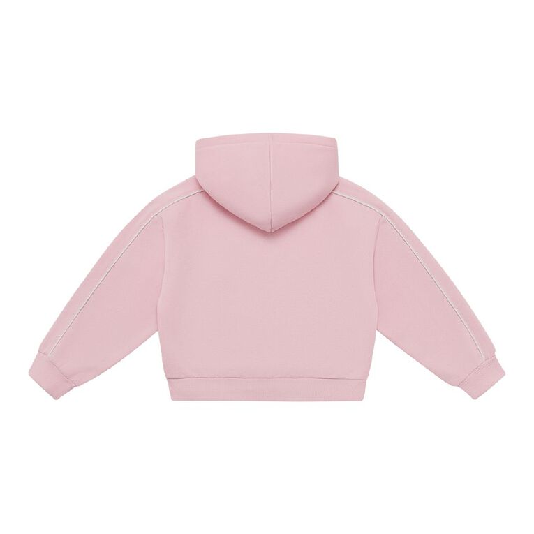 Young Original Piping Zip Hoodie, Pink Light, hi-res