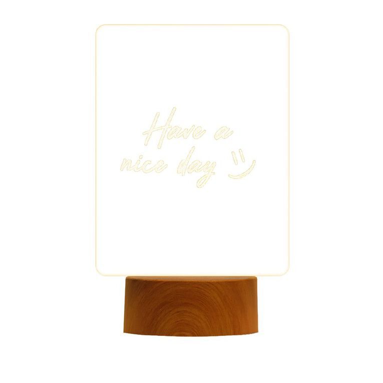 Living & Co LED Acrylic Scribble Light, , hi-res