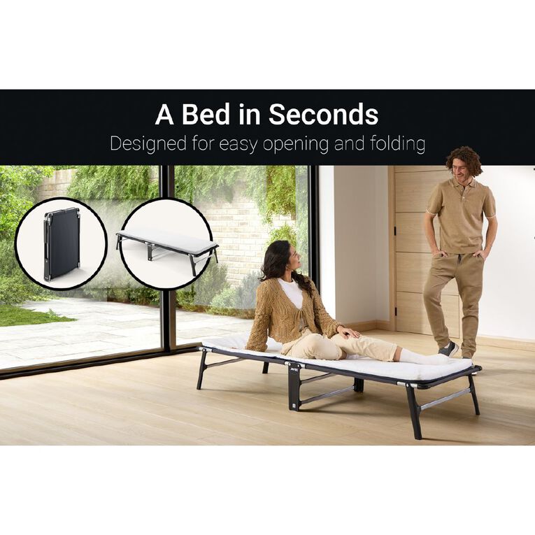 Jay-Be Jay-Be Compact Folding Bed with e-Fibre Mattress Single, , hi-res