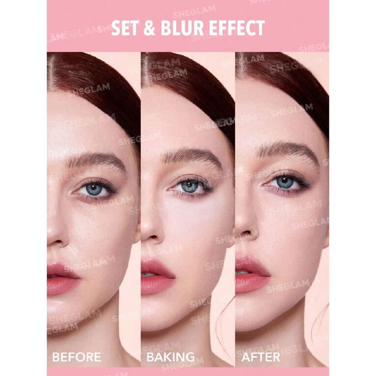 Sheglam Insta Ready Face And Under Eye Setting Powder Duo Bubblegum14g, , hi-res