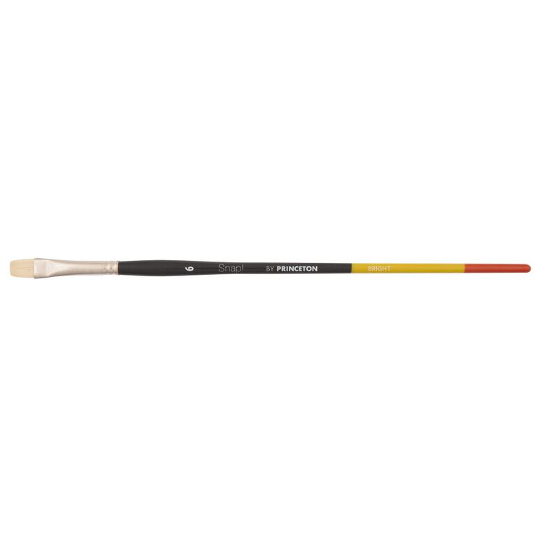 Princeton Snap Brush Long Handle Bristle Bright 6, , hi-res
