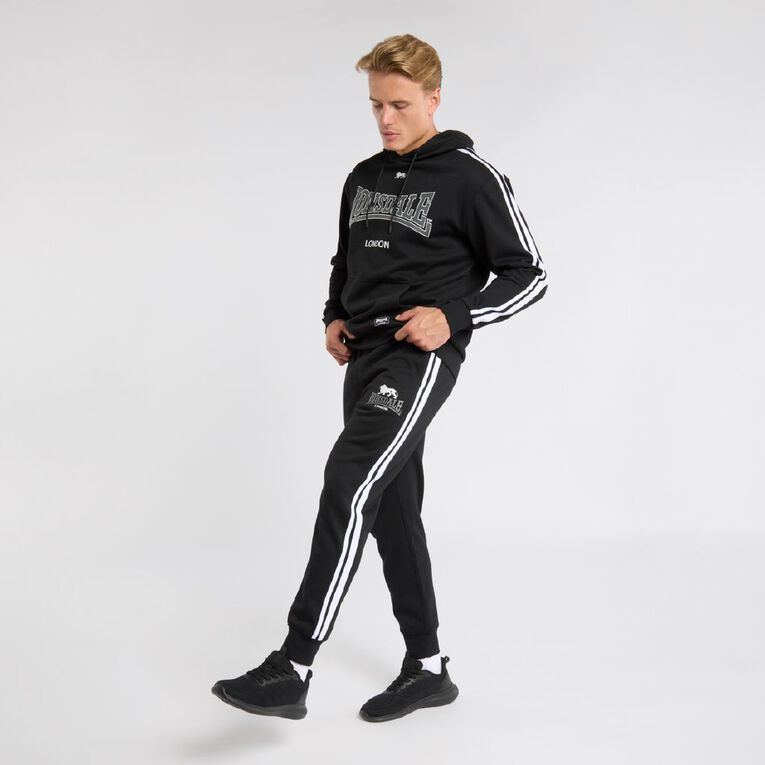 Lonsdale Men's London Hoodie, Black, hi-res
