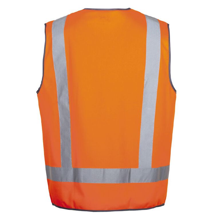 Rivet Hi Vis Vest, Orange, hi-res