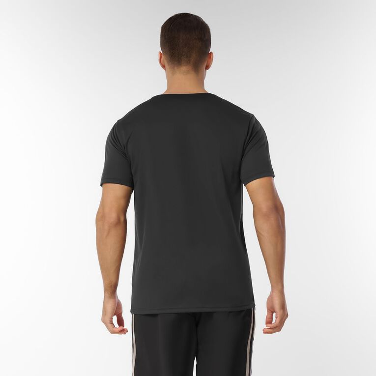 Active Intent Men's Active Mesh Tee, Black, hi-res