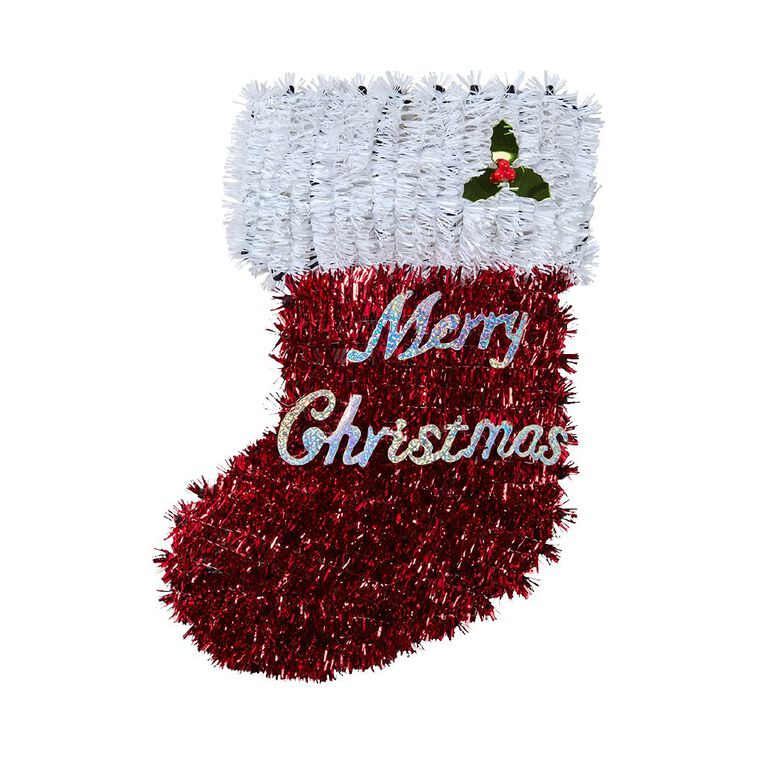 Wonderland Novelty Tinsel Hanging Decoration, , hi-res