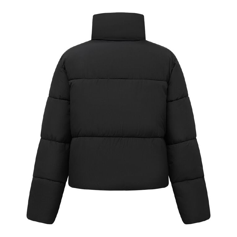 H&H Women's Puffer Jacket, Black, hi-res