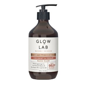 Glow Lab Coconut & Cedar Antibacterial Handwash 300ml