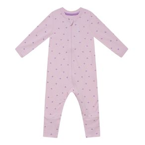 Young Original Babys' Zip-Thru Footless All-in-One