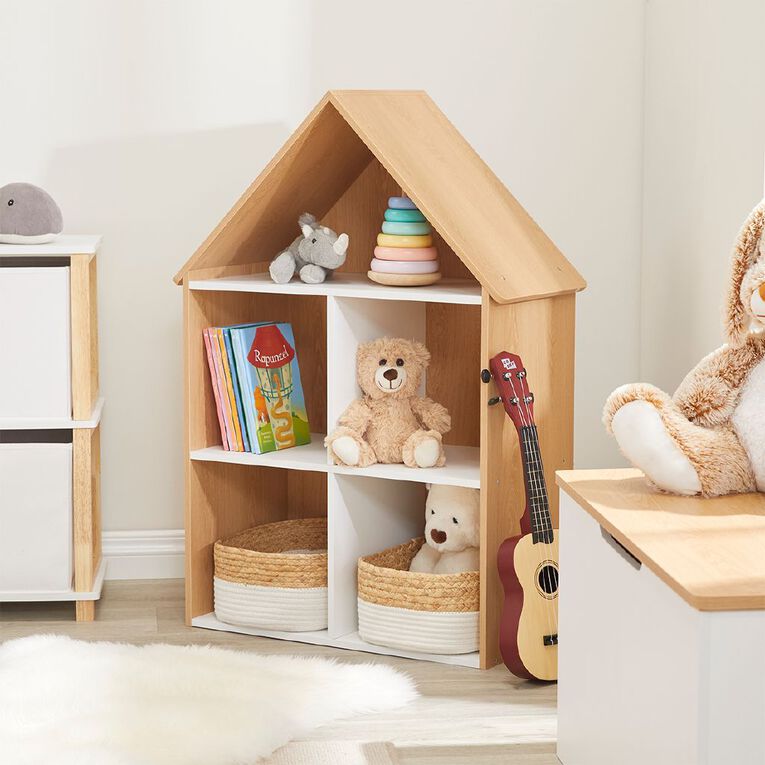 Living & Co Luca Kids' House Bookcase, , hi-res