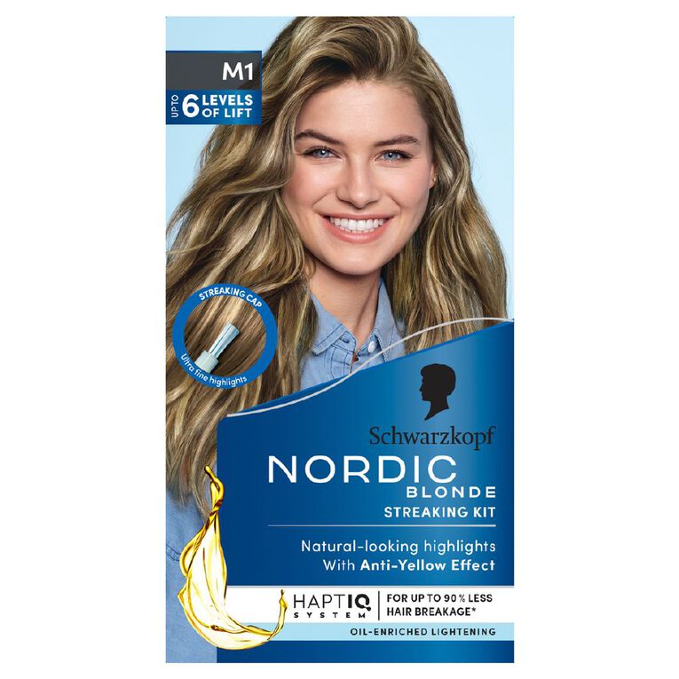 Schwarzkopf Nordic Blonde M1 Streaking Kit, , hi-res