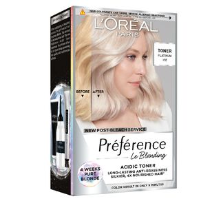 L'Oreal Paris Preference Toner 01 Platinum Ice