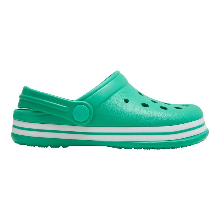 Young Original Senior Kids' Jack Frog Clog Shoes, Green, hi-res