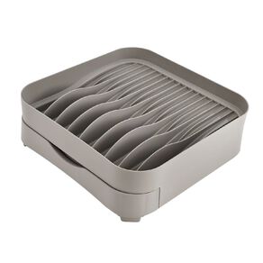 Living & Co Expanding Dishrack With Cutlery Holder
