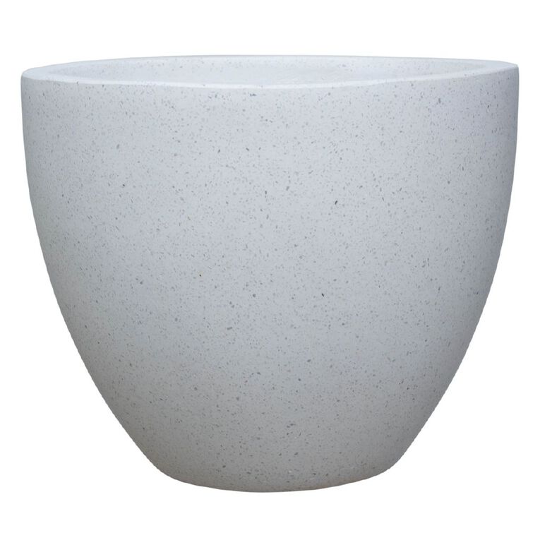Kiwi Garden Terrazzo Egg White, , hi-res