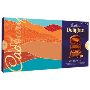 cadbury delights gift box 180g