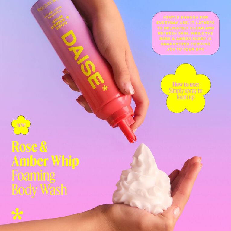 Daise Foaming Body Wash XOXO, , hi-res