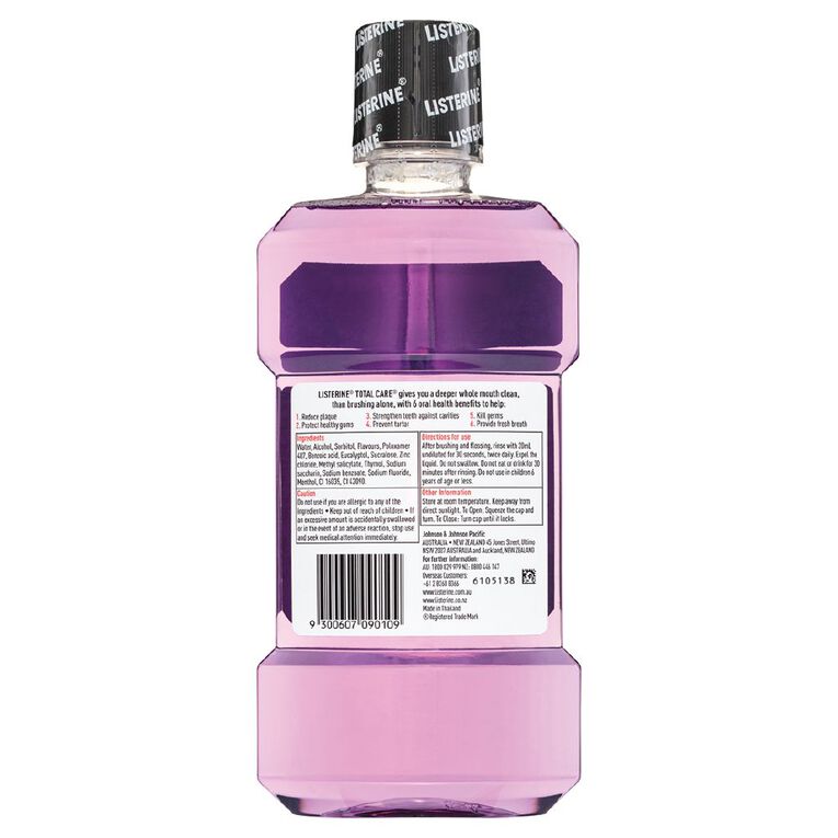 Listerine Total Care Clean Mint 500ml, , hi-res