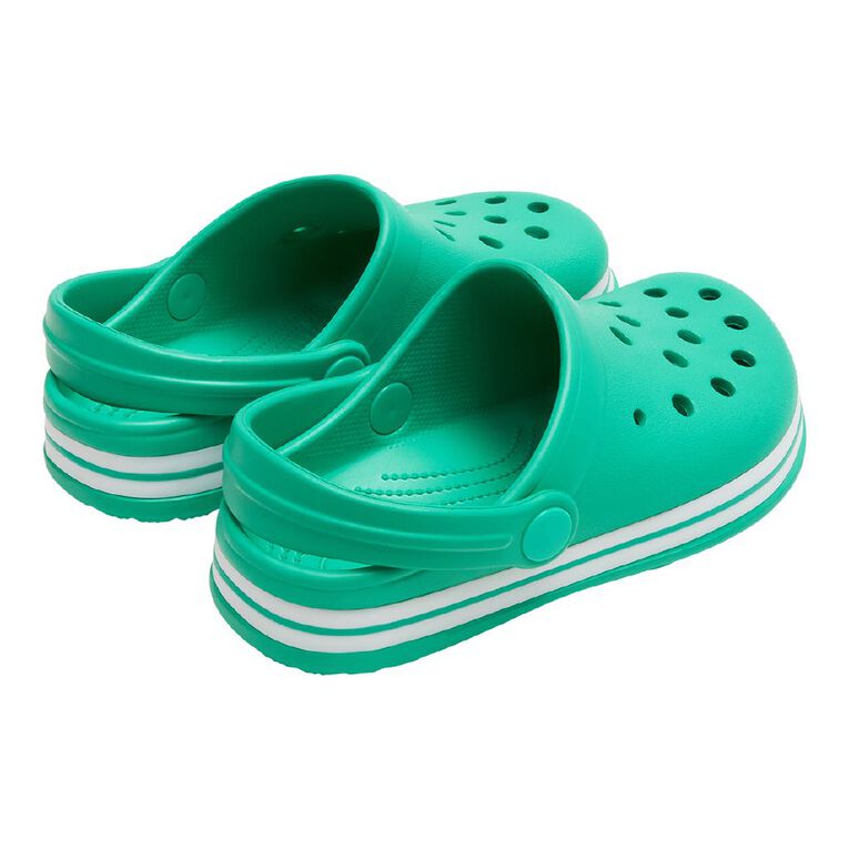 Young Original Senior Kids' Jack Frog Clog Shoes, Green, hi-res