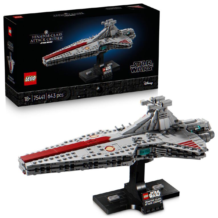 LEGO Star Wars Venator Class Attack Cruiser 75441, , hi-res