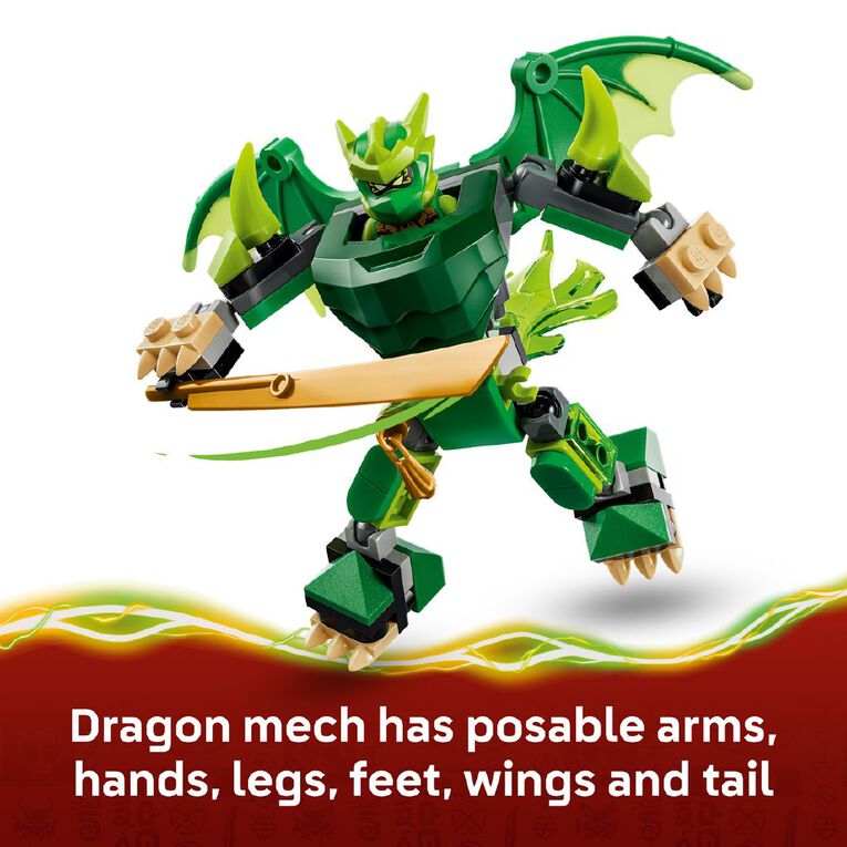 LEGO Ninjago Lloyds Dragon Mech Battle Pack 71862, , hi-res