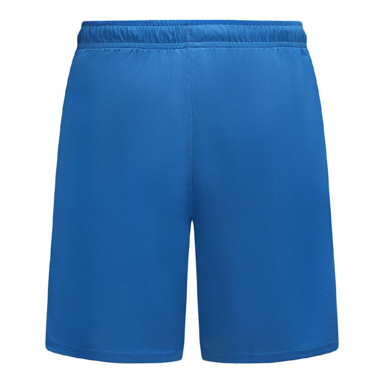 Active Intent Men's Panel Basketball Shorts, Blue Mid, hi-res