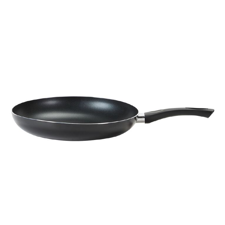Living & Co Classic Frypan Black 30cm, , hi-res