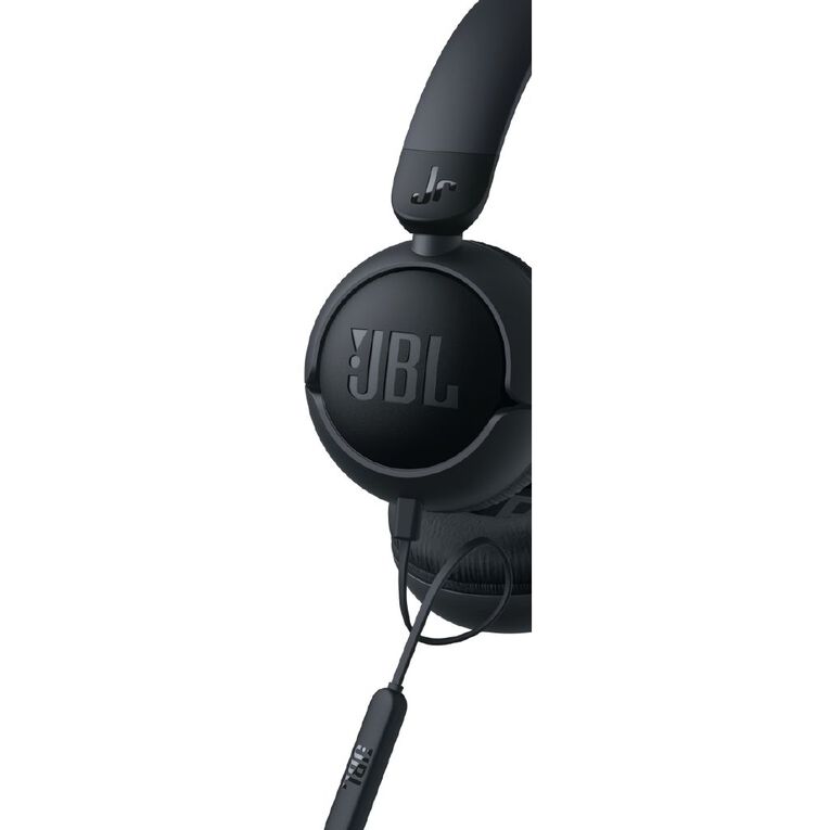JBL Junior 320 Wired On-Ear Kids Headphones Black, , hi-res