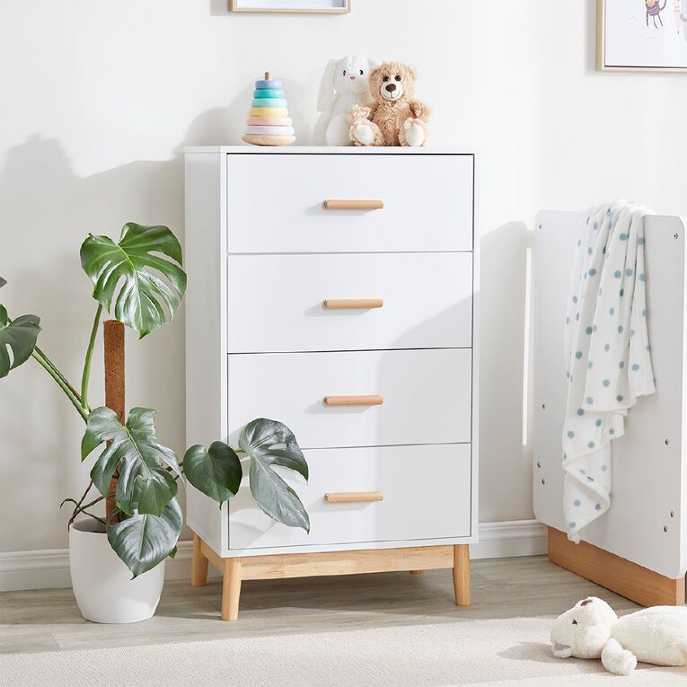 Living & Co Luella Tallboy 4 Drawer, , hi-res