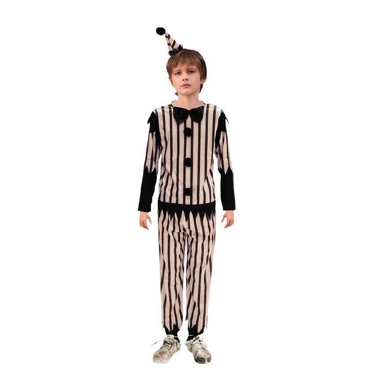 Scarehouse Spooky Clown Costume Boys 10-12 Years, , hi-res