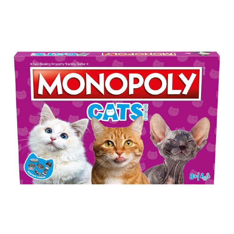 Cats Monopoly Game, , hi-res