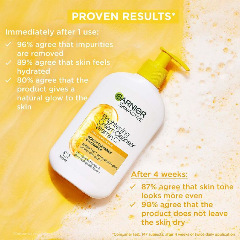 Garnier Deep Cleanser Vitamin C Brightening 250ml 250ml, , hi-res