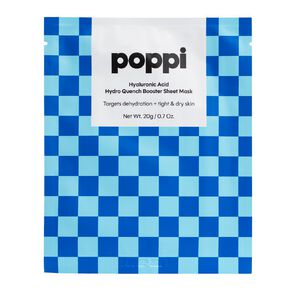 Poppi Hyaluronic Acid Hydro Quench Booster Sheet Mask 20G