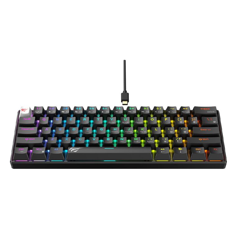 Gamenote RGB Backlit Mechanical Keyboard Black, , hi-res