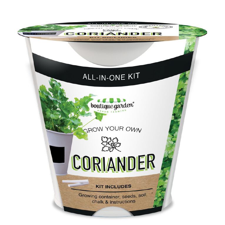 Boutique Garden Chalkboard Tin Kit - Coriander, , hi-res