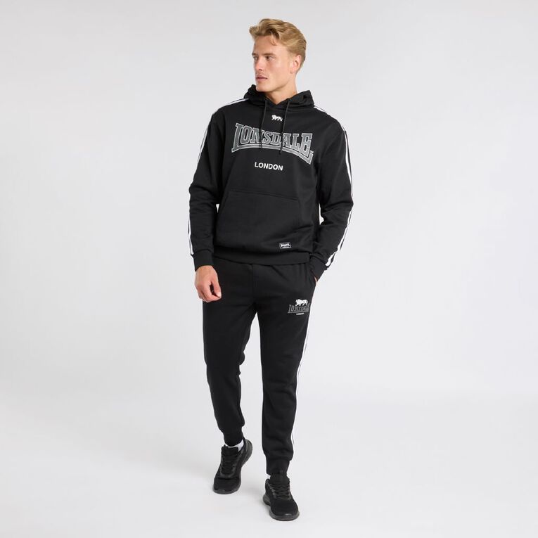 Lonsdale Men's London Hoodie, Black, hi-res