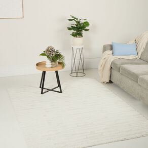 Living & Co Rug Boucle Cream 160cm x 230cm