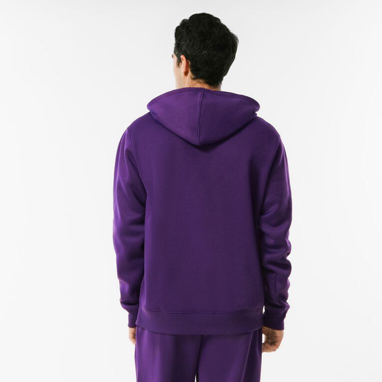 Garage Men's Hooded Sweat Graphic, Purple Dark, hi-res