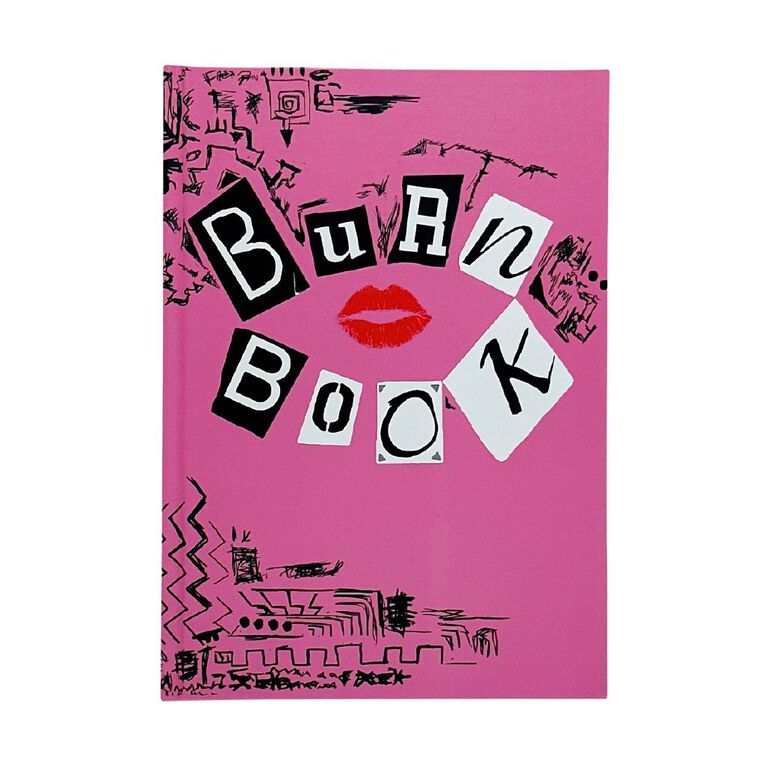 Paramount Mean Girls Notebook Burn Book A5, , hi-res